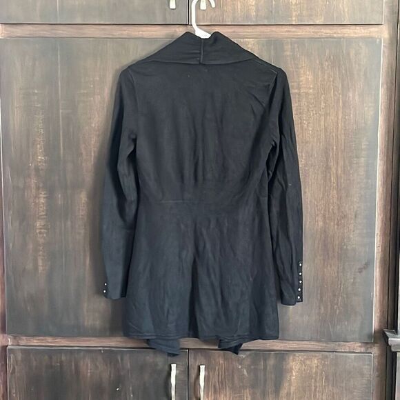 White House Black Market Waterfall Cardigan Sweater Size Small - Picture 2 of 5